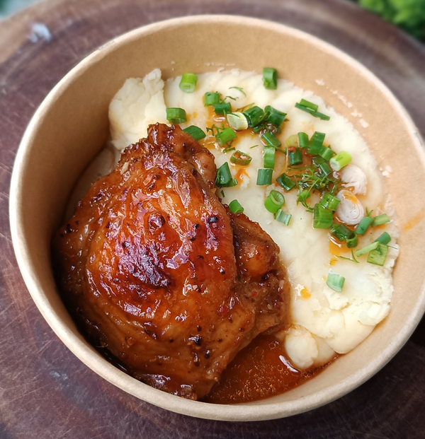 Курица с пюре