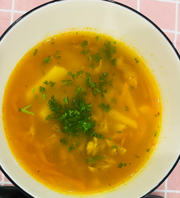 Куриная лапша