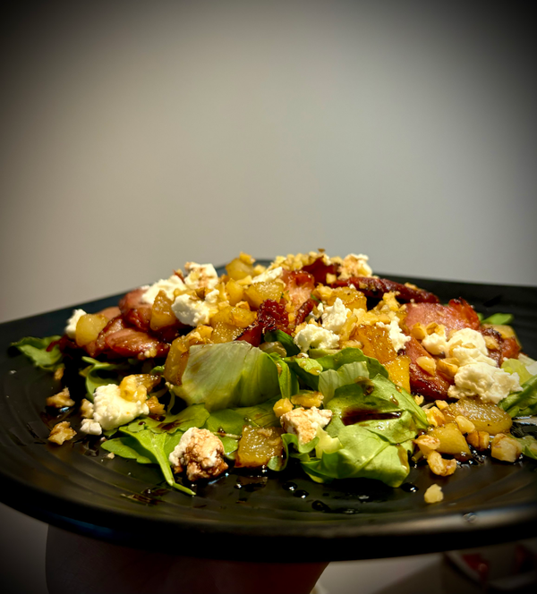 С уткой и козьим сыром