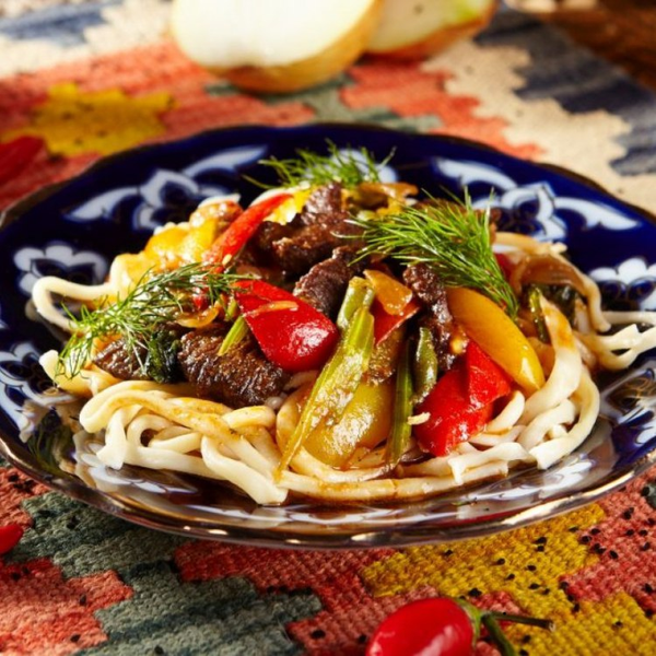 Жареный лагман