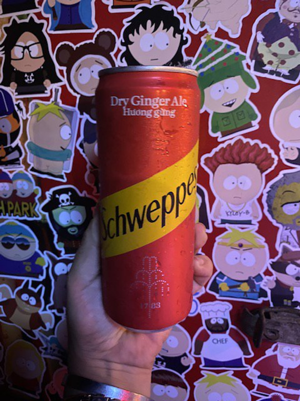 GINGER  ALE Schweppes 