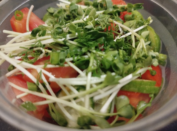 Салат Дачный