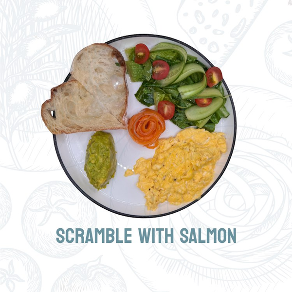 Salmon Scramble