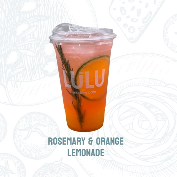Апельсин розмарин лимонад