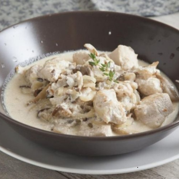 Chicken in Cream Sauce