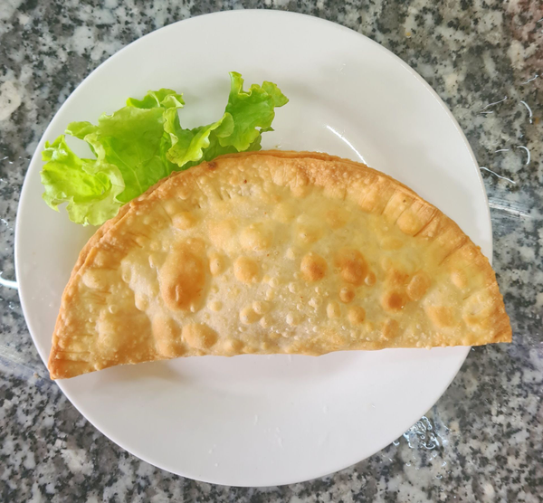cheburek with beef