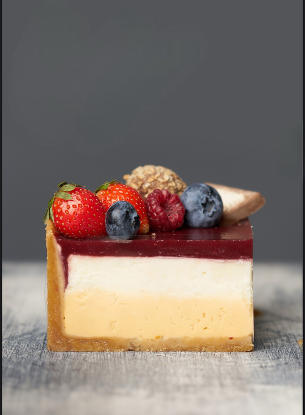 Cheesecake Caramel-Cherry