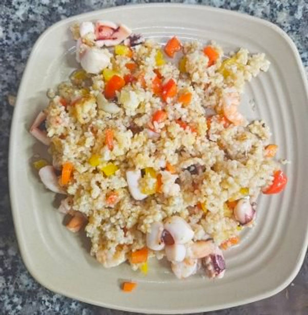 Рис с Морепродуктами