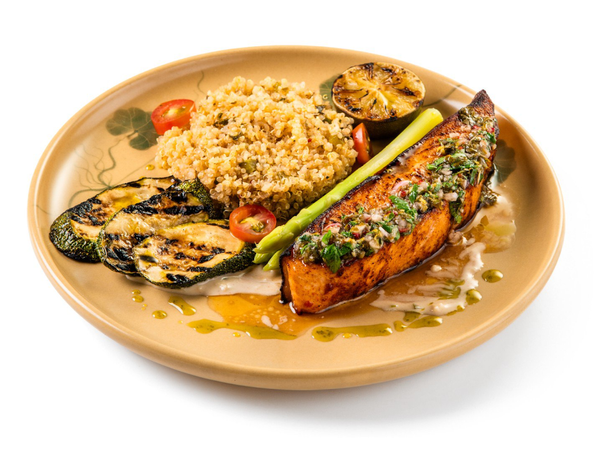 Стейк Лосось