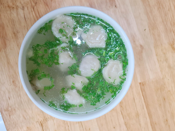 Dumplings with Bouillon