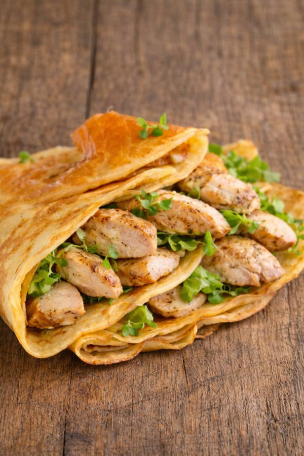 Chicken Pancakes 