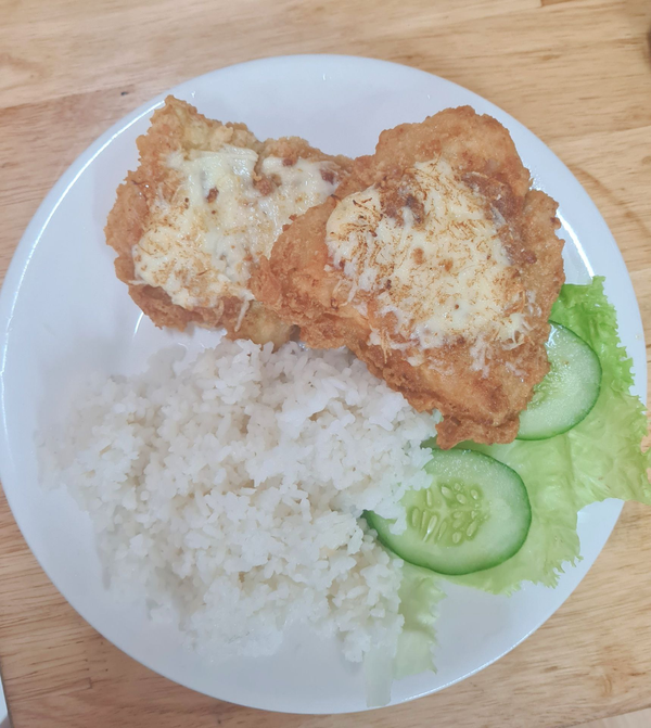 Тилапия жареная  