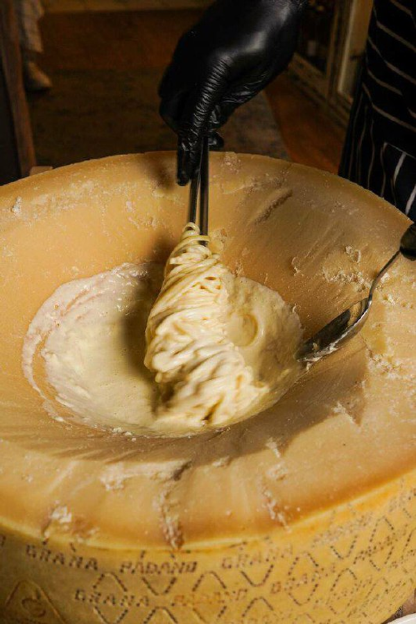 Fettuccine with Parmesan