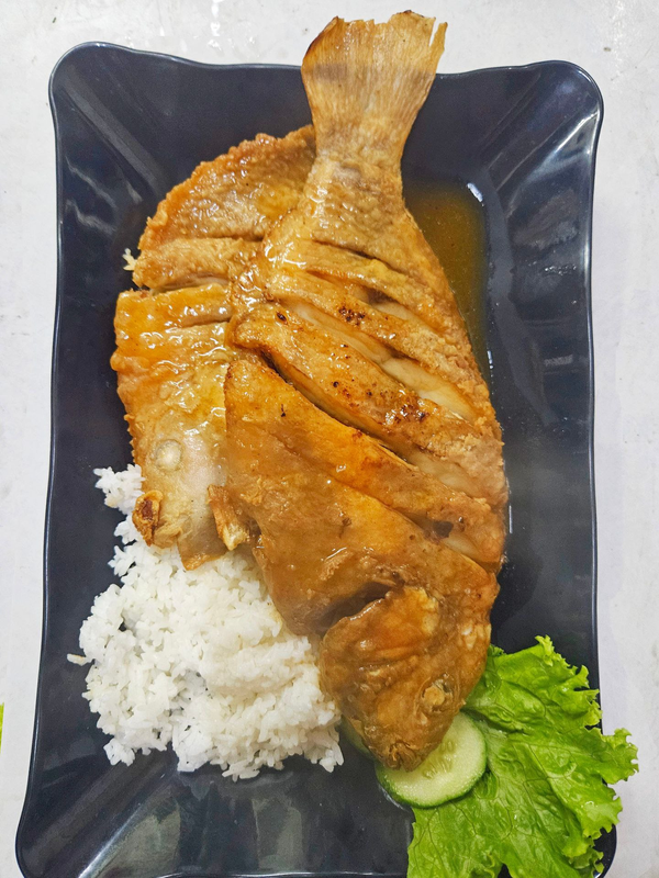 red snapper in sweet and sour sauce