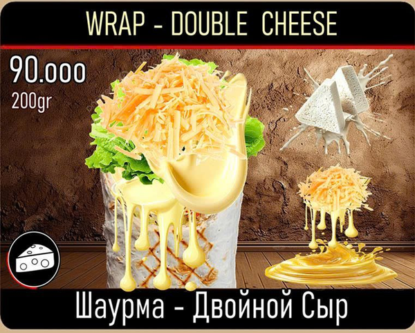 Wrap Double Cheese