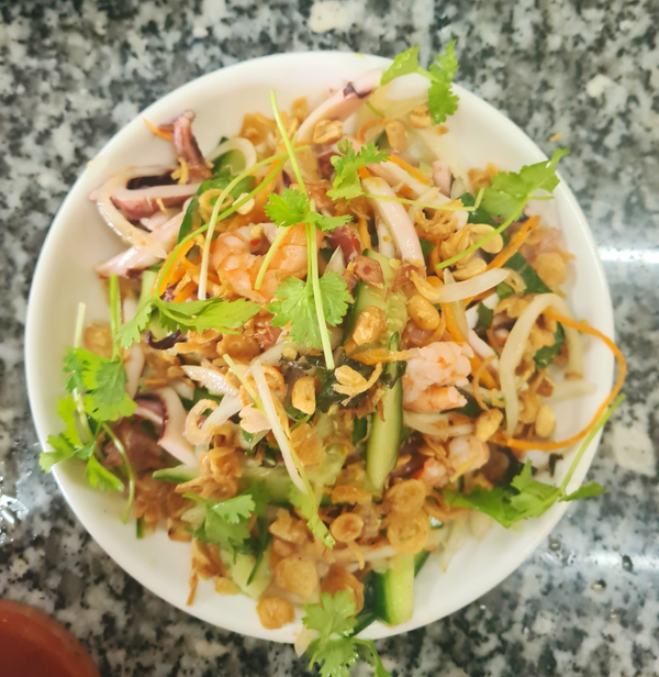 Салат с Морепродуктами